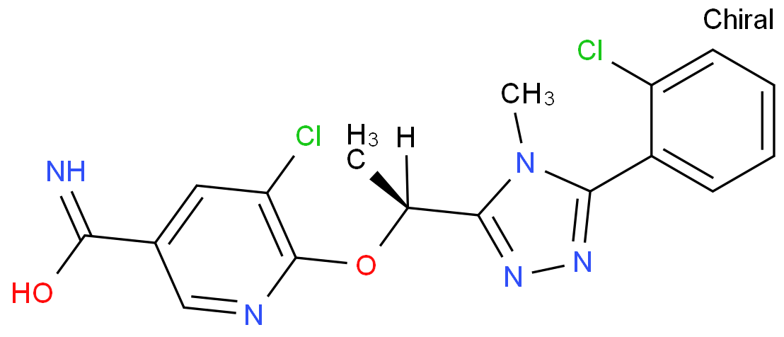 N-[3-chloro-4-[2-oxo-4-(6-oxo-5,11-dihydrobenzo[c][1]benzazepin-11-yl)-1-piperazinyl]phenyl]-3-oxolanecarboxamide structure