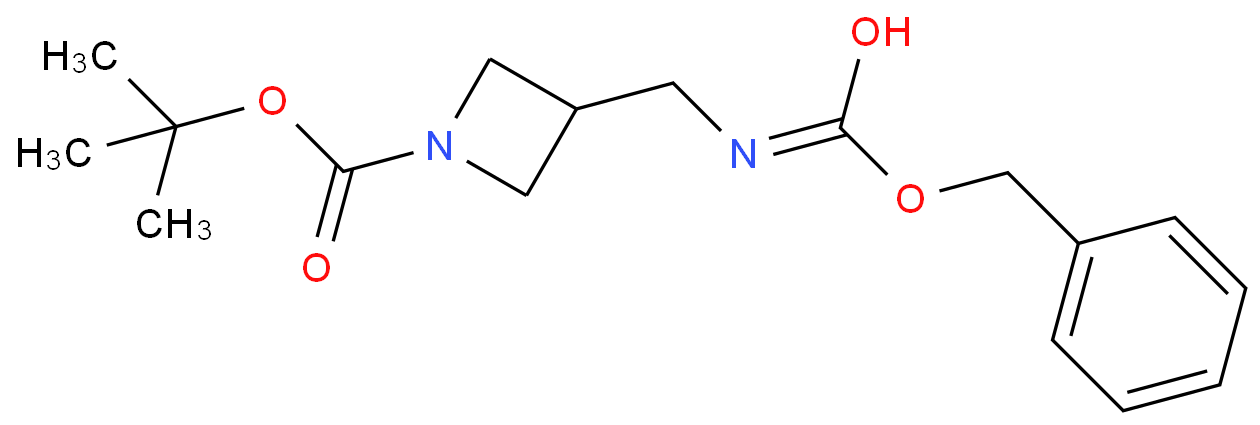 1,1-dimethylethyl 3-[({[(phenylmethyl)oxy]carbonyl}amino)methyl]-1-azetidinecarboxylate