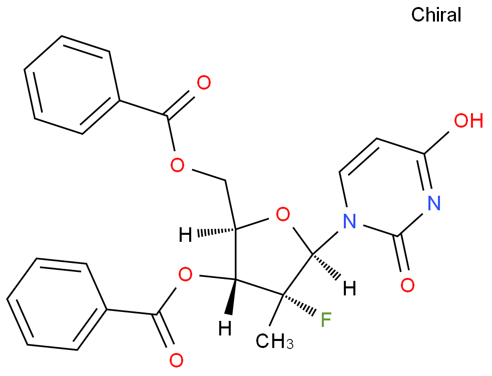 (2'R)-2'-Deoxy-2'-fluoro-2'-Methyl-uridine 3',5'-dibenzoate