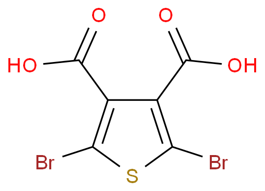 2,5-二溴-噻吩-3,4-二羧酸 CAS号:190723-12-7 产品图片