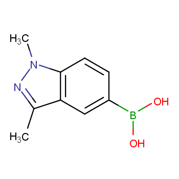 (1,3-二甲基-1H-吲唑-5-基)硼酸CAS号1310404-48-8；（科研试剂/现货供应，质量保证）