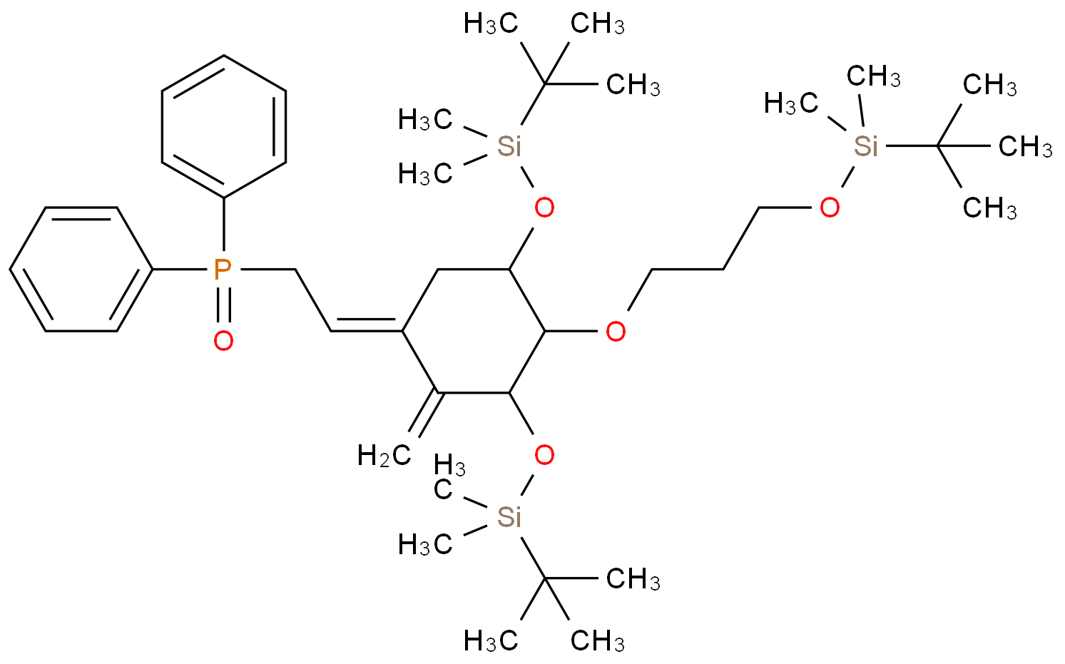 Phosphine oxide, [(2Z)-2-[(3R,4R,5R)-3,5-bis[[(1,1-diMethylethyl)diMethylsilyl]oxy]-4-[3-[[(1,1-diMethylethyl)diMethylsilyl]oxy]propoxy]-2-Methylenecyclohexylidene]ethyl]diphenyl-