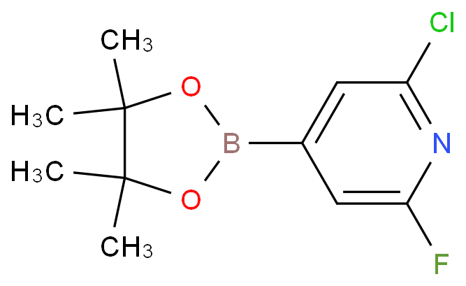 2-氯-6-氟吡啶-4-硼酸频那醇酯CAS号1146615-89-5；（科研试剂/现货供应，质量保证）