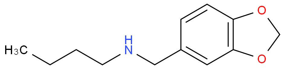 (2H-1,3-benzodioxol-5-ylmethyl)(butyl)amine