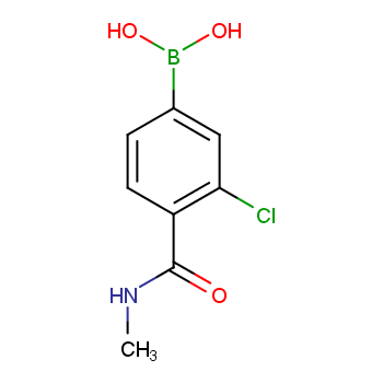 Boronic acid,B-[3-chloro-4-[(methylamino)carbonyl]phenyl]-  