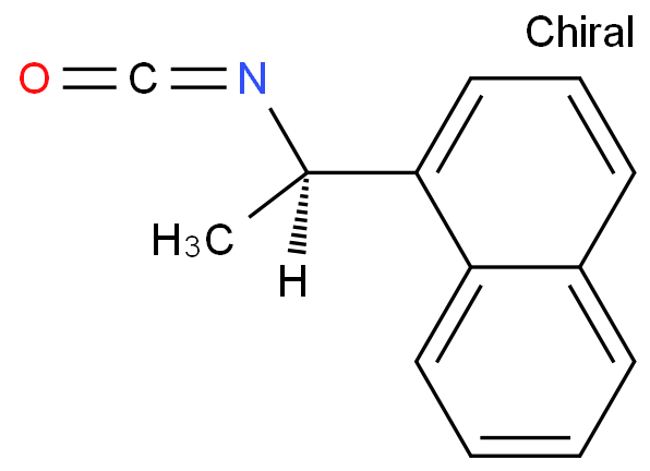 42340-98-7 (R)-(-)-1-萘乙基异氰酸酯 结构式图片