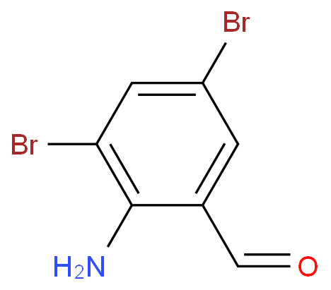 2-氨基-3,5-二溴苯甲醛 产品图片