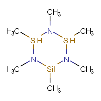 1,2,3,4,5,6-hexamethyl-1,3,5,2λ<sup>3</sup>,4λ<sup>3</sup>,6λ<sup>3</sup>-triazatrisilinane