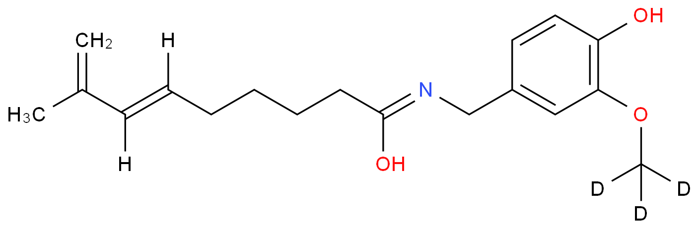 16,17-Dehydro Capsaicin-d3
