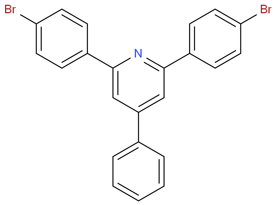 2,6-双(4-溴苯基)-4-苯基吡啶CAS号74918-94-8 