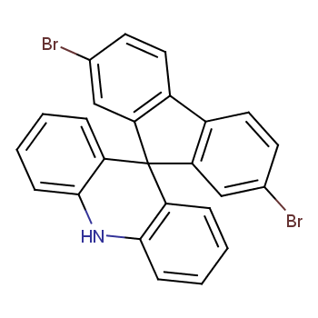 2',7'-二溴-10H-吡啶并[吖啶-9,9'-芴
