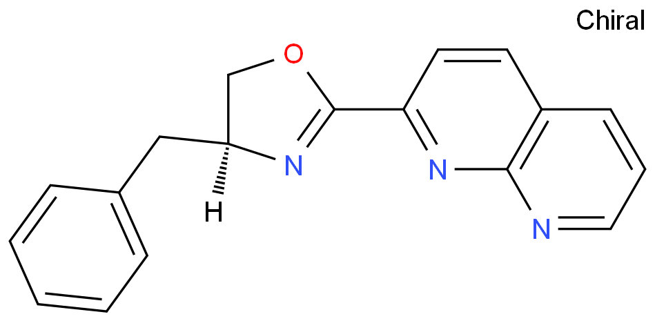 (S)-4-苄基-2-(1,8-萘啶-2-基)-4,5-二氢恶唑CAS1772625-41-8（专业试剂/现货优势供应）