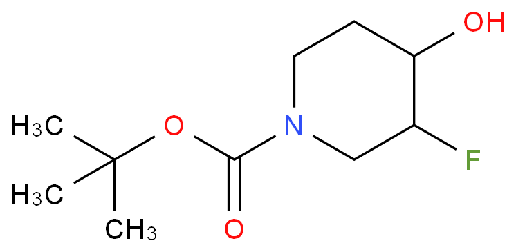 tert-Butyl 3-fluoro-4-hydroxypiperidine-1-carboxylate