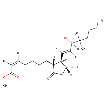 吉美前列素化学结构式