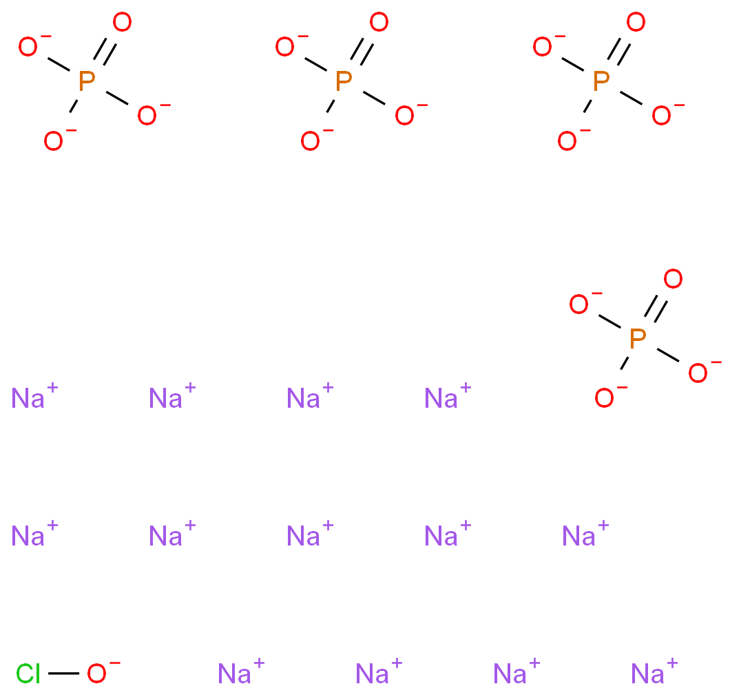 Sodiumhypochloritephosphate(Na13(ClO)(PO4)4)  