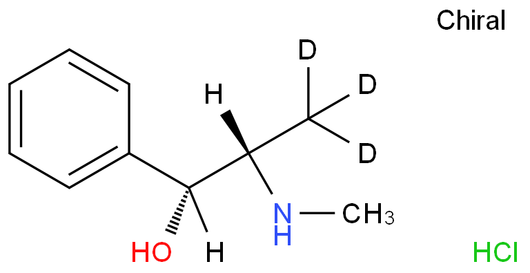 (1R,2S)-(-)-EPHEDRINE-GAMMA,GAMMA,GAMMA-D3 HCL