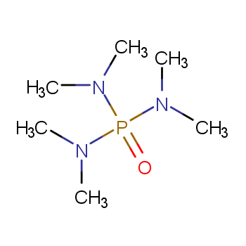 Hexamethylphosphoramide structure