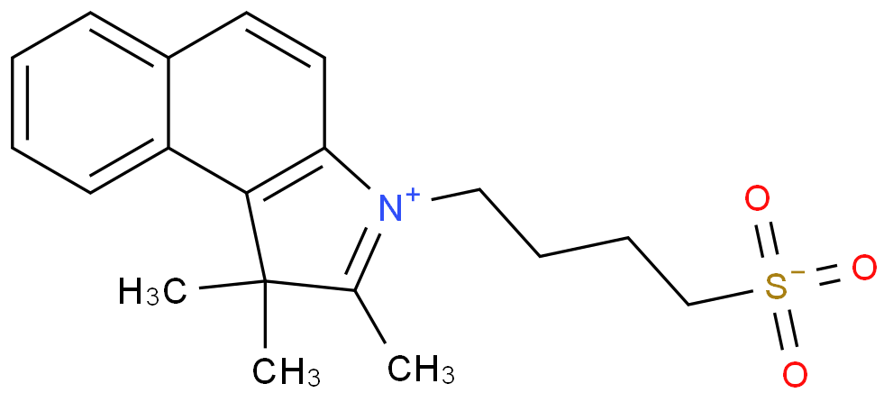 1,1,2-三甲基-3-(4-磺酸丁基)-1H-苯并[E]吲哚内盐