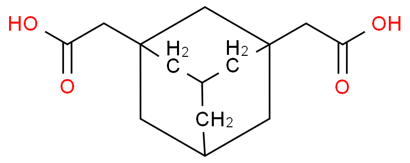 2-[3-(carboxymethyl)-1-adamantyl]acetic acid