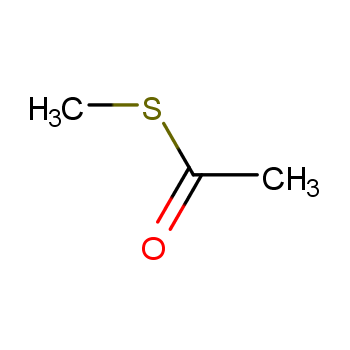 硫代乙酸甲酯化学结构式