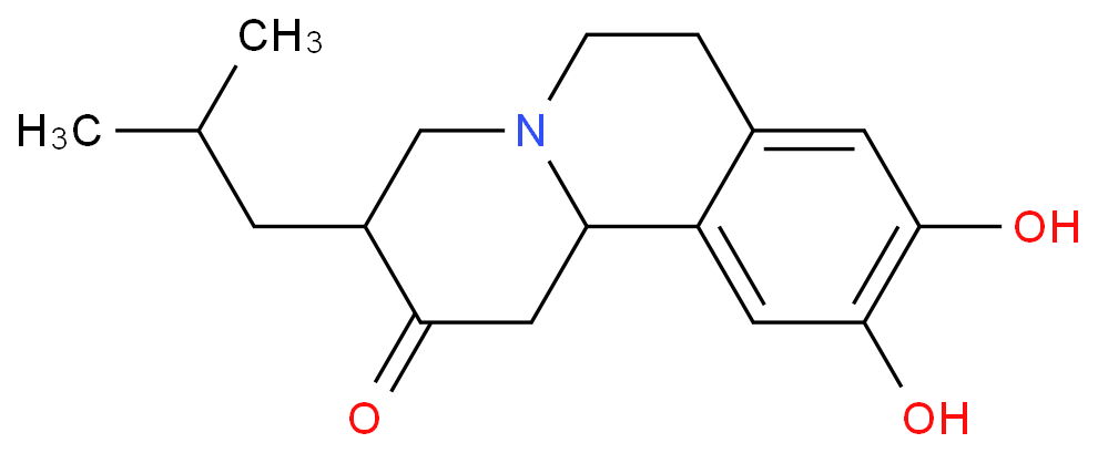 9,10-二羟基-3-异丁基-3,4,6,7-四氢-1H-吡啶[2,1-A]异喹啉-2(11BH)-酮