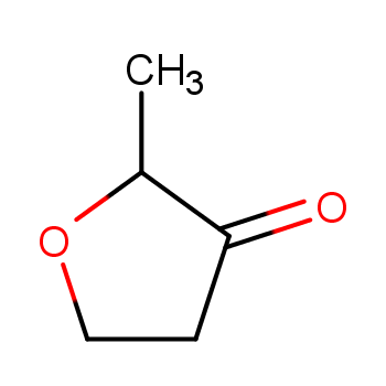 2-甲基四氢呋喃-3-酮化学结构式