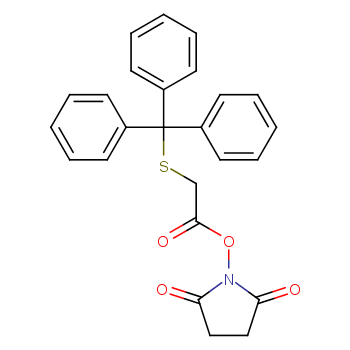 2,5-Dioxo-1-pyrrolidinyl 2-[(triphenylmethyl)thio]acetate