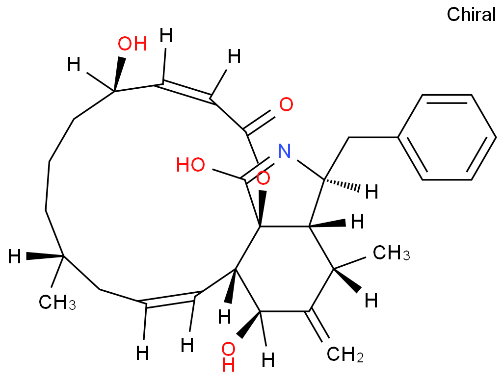 细胞松弛素B化学结构式