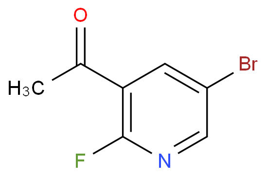 1-(5-bromo-2-fluoropyridin-3-yl)ethanone
