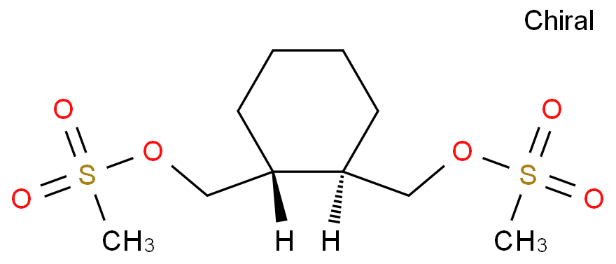 (搁,搁)-1,2-环己烷二甲磺酸酯/186204-35-3
