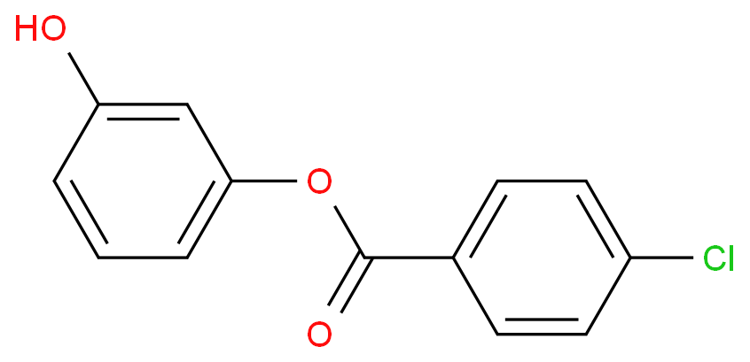 4-Chloro-benzoic acid 3-hydroxy-phenyl ester