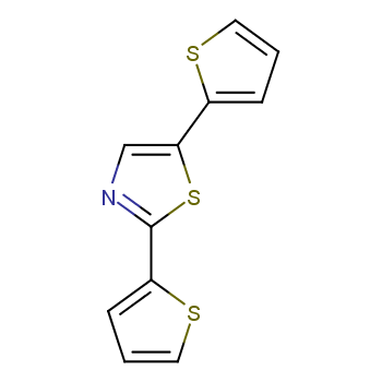 2,5-dithiophen-2-yl-1,3-thiazole