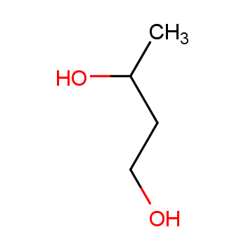 (R)-(-)-1,3-丁二醇化学结构式