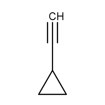 环丙乙炔化学结构式