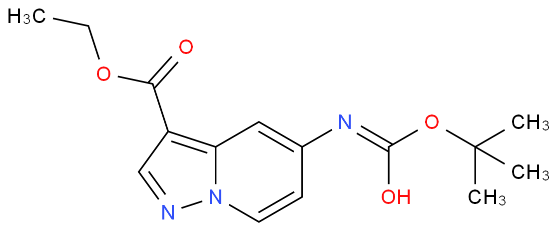 [Perfemiker]5-((叔丁氧基羰基)氨基)吡唑并[1,5-a]吡啶-3-羧酸乙酯,≥95%