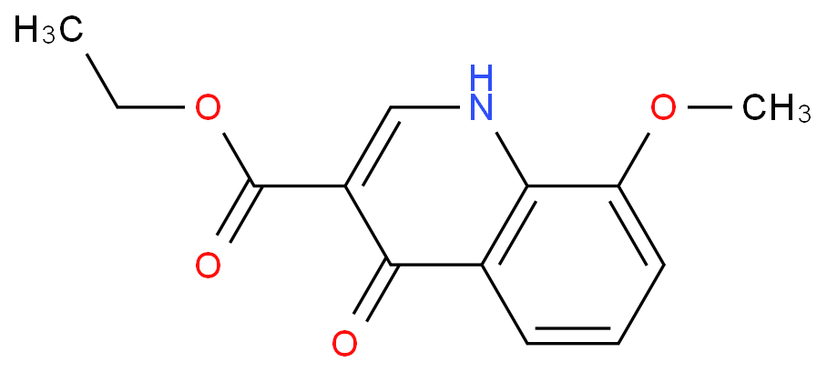 4-HYDROXY-8-METHOXY-QUINOLINE-3-CARBOXYLIC ACID ETHYL ESTER