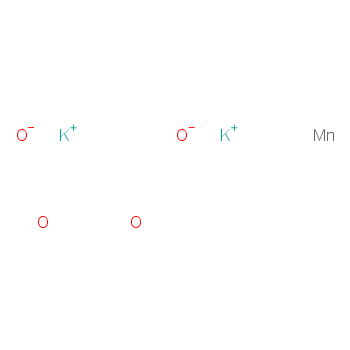 锰酸钾化学结构式