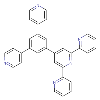 4'-(3,5-二(吡啶-4-基)苯基)-2,2':6',2”-三联吡啶CAS号1478039-69-8