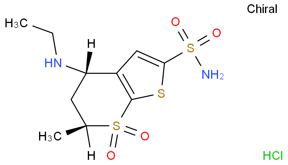 盐酸多佐胺化学结构式