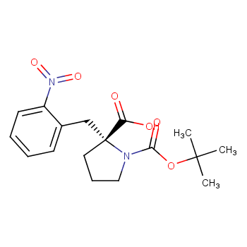 BOC-(S)-(2-NITROBENZYL)-PROLINE