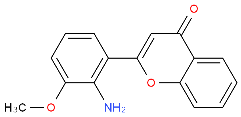 2-(2-氨基-3-甲氧基苯基)-4H-1-苯并吡喃-4-酮/167869-21-8