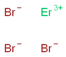 溴化铒(III)化学结构式