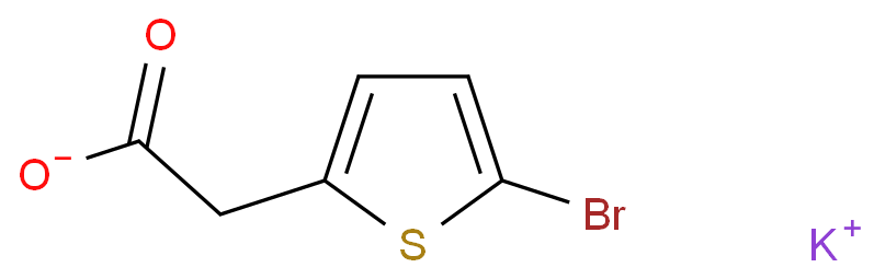 potassium 2-(5-bromothiophen-2-yl)acetate