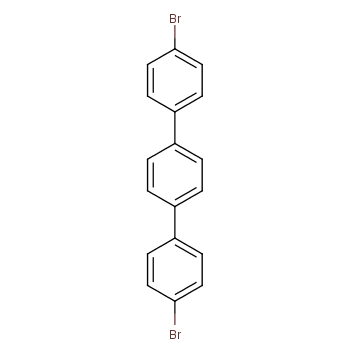 4,4''-二溴三联苯化学结构式