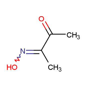二乙酰一肟化学结构式