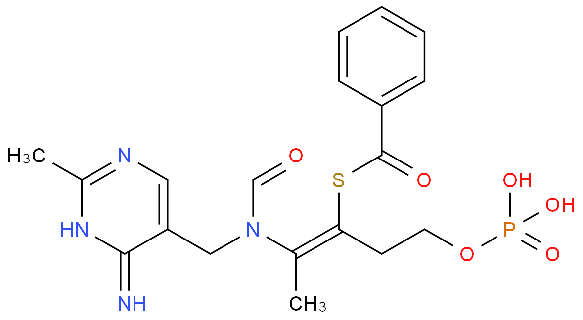 Benfotiamine structure