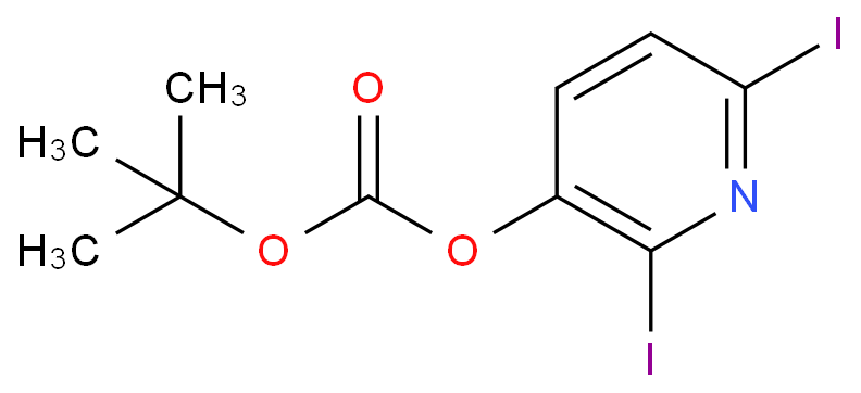 tert-Butyl 2,6-diiodopyridin-3-yl carbonate