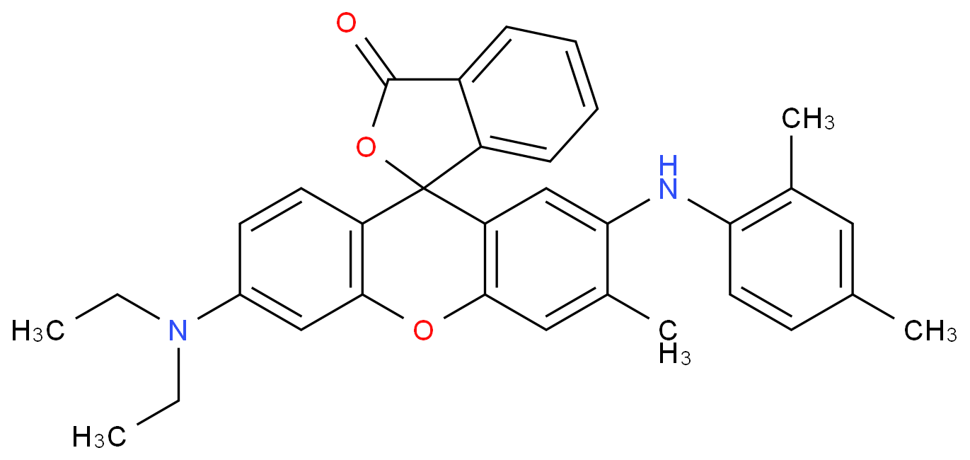 2-(2-4-二甲苯胺基)-3-甲基-6-二乙氨基荧烷