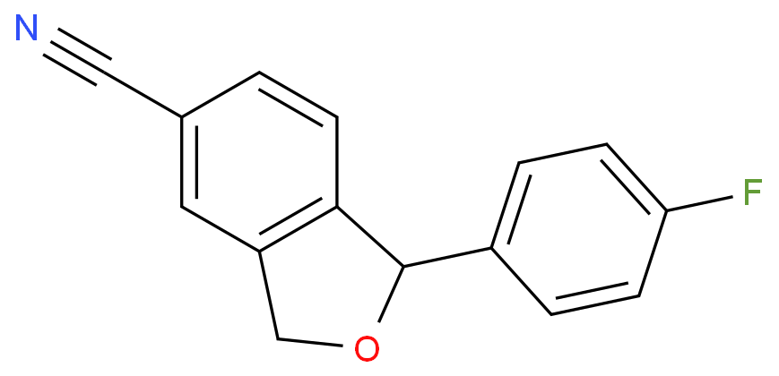1-(4-Fluorophenyl)-1,3-dihydro isobenzofuran-5-carbonitile  