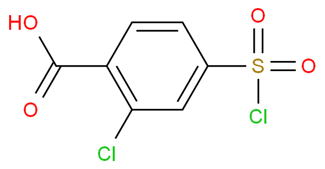 2-chloro-4-(chlorosulfonyl)benzoic acid